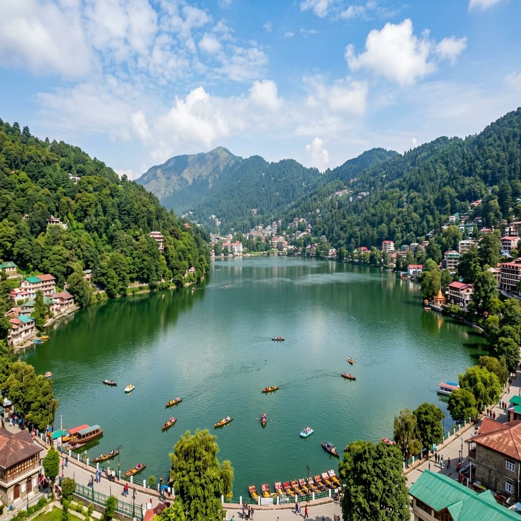 Naini Lake Scenic View